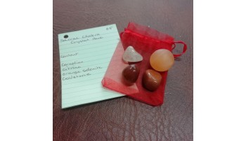 Sacral Chakra Crystal Pack