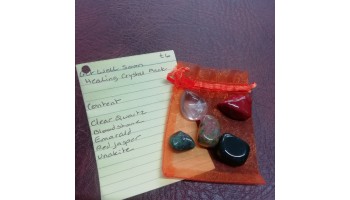 Get well soon healing crystal pack Get well soon healing crystal pack