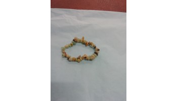 Amazonite chip bracelet 