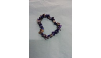 Lapis lazuli chip bracelet