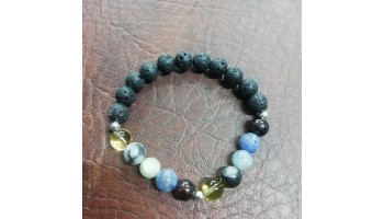 Scorpio Zodiac crystal bracelet 